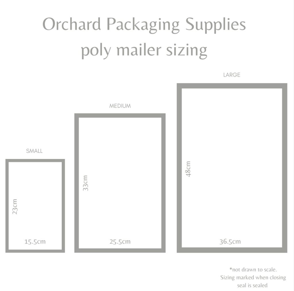 Poly Mailer Daisy Design Orchardpackagingsupplies au